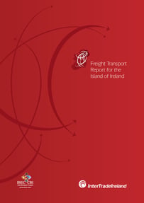 Red cover of the Freight Transport Report