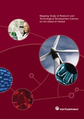 Report cover with images including a scientist, a wind turbine and lab equipment.